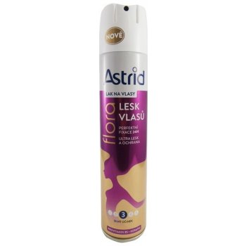 Astrid lak na vlasy pro lesk vlasů Flora 250 ml