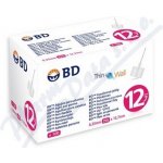 BD Inzulinové jehly 0,33 x 12,7 mm 29 G 100 ks – Hledejceny.cz