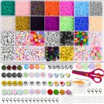 InnoVibe Korálky na výrobu náramků 107 dílů – Zboží Dáma