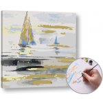 Malování podle čísel LODĚ NA MOŘI – Zbozi.Blesk.cz