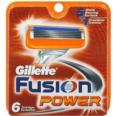 Gillette Fusion5 Power 6 ks