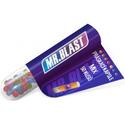 Mr.Blast Práskací kuličky - Mix chutí 50 ks