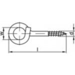 TOOLCRAFT 159627 Silný stropní hák 14 cm Galvanicky pozinkovaná ocel 20 ks – Hledejceny.cz