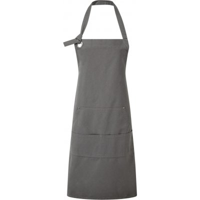 Premier Workwear Pracovní zástěra za krk s kapsami PR137 Dark Grey Pantone 431 72x86cm – Hledejceny.cz