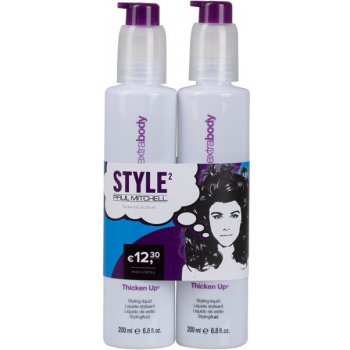 Paul Mitchell Fluid pro objem vlasů Thicken Up 2 x 200 ml dárková sada