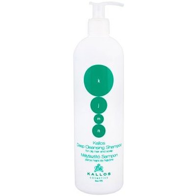 Kallos Cosmetics KJMN Deep Cleansing Shampoo šampon pro mastné vlasy a pokožku hlavy 500 ml – Zbozi.Blesk.cz