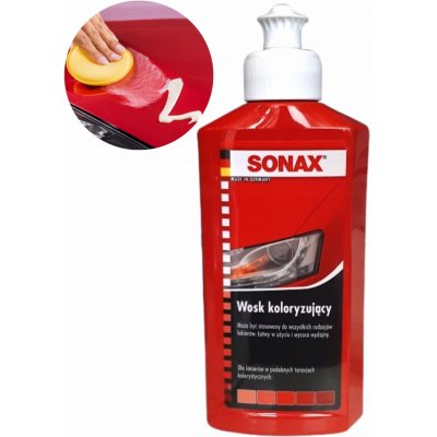 Sonax Polish & Wax COLOR červená 250 ml – Zboží Mobilmania