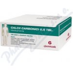 CALCII CARBONICI 0,5 TBL. MEDICAMENTA POR 0,5G TBL NOB 100 – Hledejceny.cz