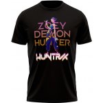 K-Pop Demon Hunters dětské tričko Zoey černá – Zboží Dáma