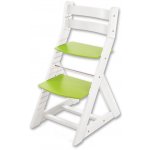 Jitro rostoucí židle Plus bílá světle zelená – Zboží Mobilmania