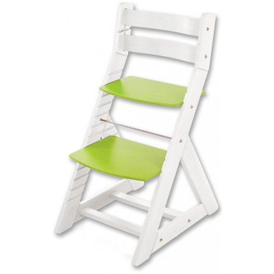 Jitro rostoucí židle Plus bílá světle zelená – Zboží Mobilmania