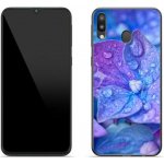 Pouzdro mmCase gelové Samsung Galaxy M20 - fialový květ