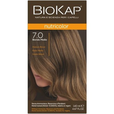 Biokap NutriColor barva na vlasy Středně tmavý blond 7.0