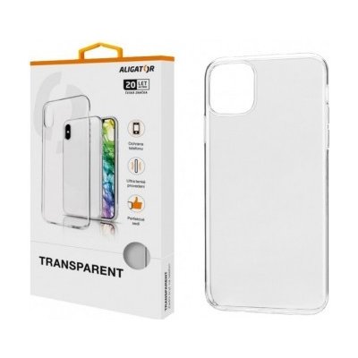 Pouzdro ALIGATOR TRANSPARENT Apple iPhone 11 Pro Max – Zboží Mobilmania