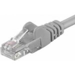 PremiumCord sp6utp250 Patch UTP RJ45-RJ45, CAT6, 25m, šedý – Zboží Živě