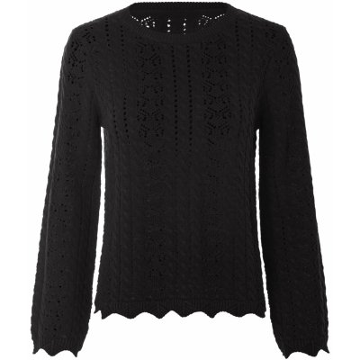 esmara Dámský pletený svetr černá – Zboží Dáma