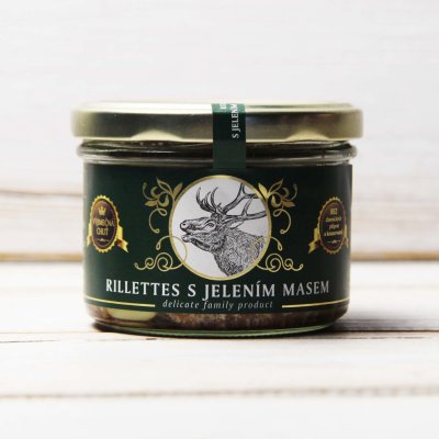 Rillettes s jelením masem 180 g – Zbozi.Blesk.cz