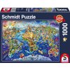 Puzzle Schmidt Objevuj svět 1000 dílků