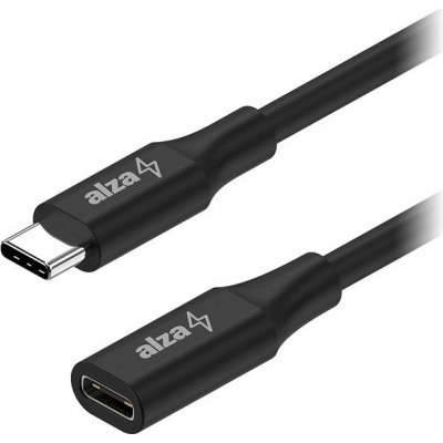 AlzaPower APW-CBTC00505B Core USB-C (M) to USB-C (F) 3.2 Gen 1, 0.5m, černý – Zboží Mobilmania