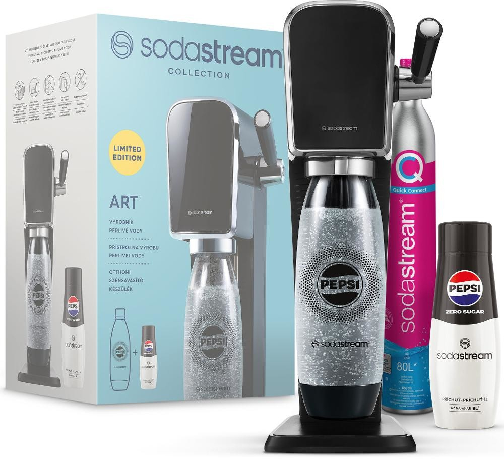 Sodastream Art Black Pepsi Zero Mpack