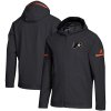 Pánská mikina s potiskem adidas Mikina Philadelphia Flyers Squad Woven Full-Zip Hoodie