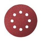 Brusný kotouč 125 mm 8 díra, na suchý zip zrno 40 (5 St) pro všechno dřevo – Zboží Dáma