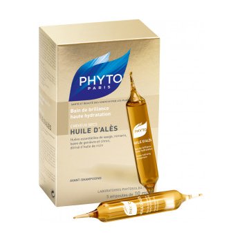 Phyto Huile d'Alès intenzivní hydratační sérum pro suché vlasy (Intense Hydrating Oil Treatment Dry Hair) 5 x 10 ml