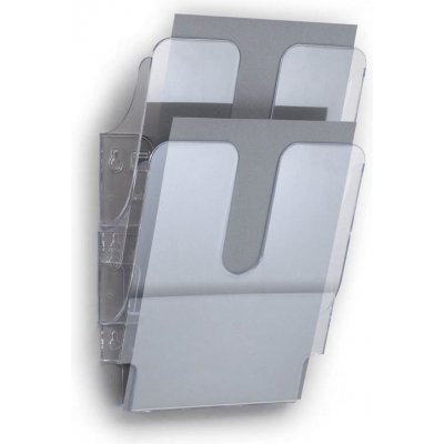 Durable Držáky na prospekty Flexiplus 2 A4 čirý na výšku – Zboží Mobilmania