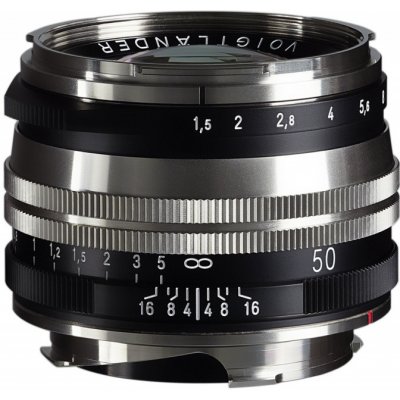 Voigtländer 50 mm f/1,5 Nokton II Vintage line Aspherical M.C. M – Zboží Živě