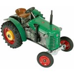 Traktor Zetor 25A zelený na klíček kov 15cm 1:25 v krabičce Kovap