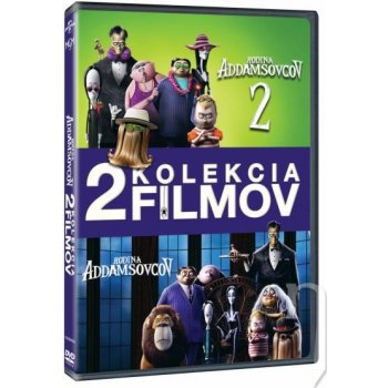 Addamsova rodina kolekce 1.+2. DVD