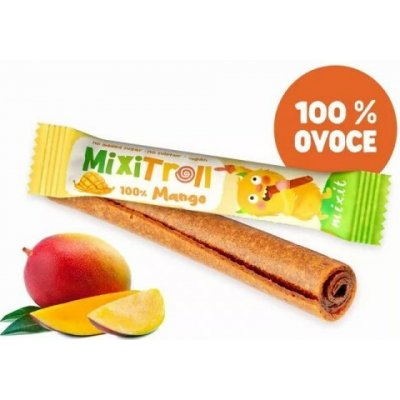 Ovocná rolka MixiTroll 100 % Mango 20 g – Zboží Mobilmania
