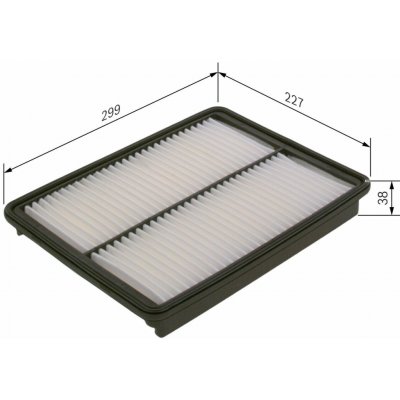 Vzduchový filtr BOSCH F 026 400 448 – Sleviste.cz