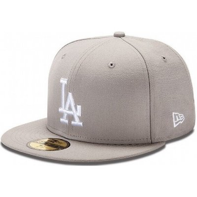 New Era 5950 MLB Basic Los Angeles Dodgers Gray White – Zboží Mobilmania