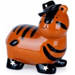 H&L Dětská keramická pokladnička Tygroranžová 554888440 – Hledejceny.cz