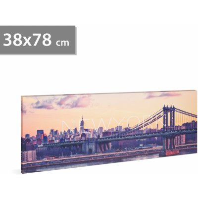 New York - LED obraz 38x78 – Zbozi.Blesk.cz