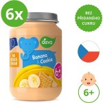 Deva Banán se sušenkami 6 x 200 g – Zboží Dáma