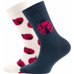 Ewers Socken 2er Pack GOTS Marienkäfer 0001 – Zboží Mobilmania