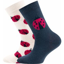 Ewers Socken 2er Pack GOTS Marienkäfer 0001