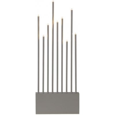 Eglo 410954 Vánoční svícen BUZZ 9xE5 0,6W 230 12V šedá EG410954 – Hledejceny.cz
