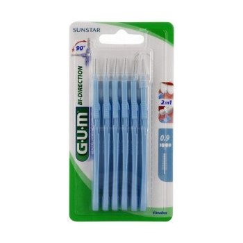 GUM Bi-Direction Micro mezizubní kartáčky 0,9 mm 6 ks