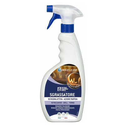 Bellinzoni B VETRO CAMINO GRILL Alkalický čistič na trouby, krby a grily 750 ml – Zbozi.Blesk.cz