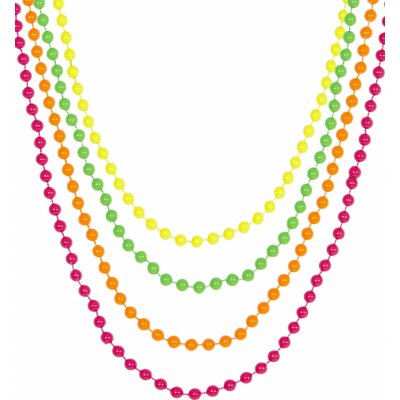 Barevné korále 80. léta – Zboží Dáma