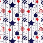 Pro Háčkování Bavlněná látka vánoční ozdoby červené a modré – Zboží Mobilmania