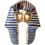 Zlatomodrá plastová maska faraona Tutanchamona – Hledejceny.cz