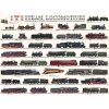 Puzzle EuroGraphics Parní lokomotivy Steam locomotives 1000 dílků