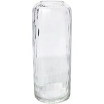 Váza HONEYCOMB skleněná ruční výroba d12x30cm – Zboží Dáma