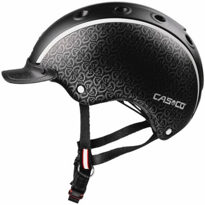 CASCO Jezdecká přilba Nori Horse Shoe dětská černo šedá – Zboží Dáma