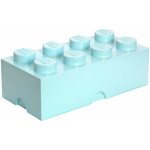 LEGO® úložný box 25 x 25 x 18 cm aqua LEGO40041742 – Zboží Dáma