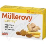 Dr. Muller Pharma Müllerovy pastilky s propolisem a zázvorem 24 pastilek – Hledejceny.cz
